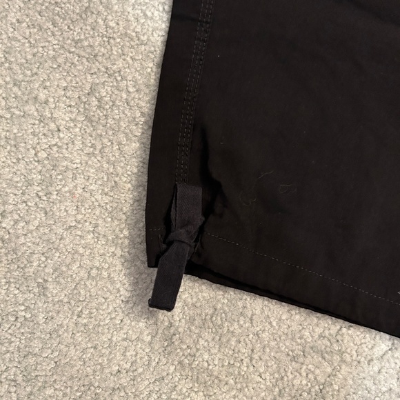 MoFiz Size XL Black Cargo Capri Pants - Picture 13 of 13